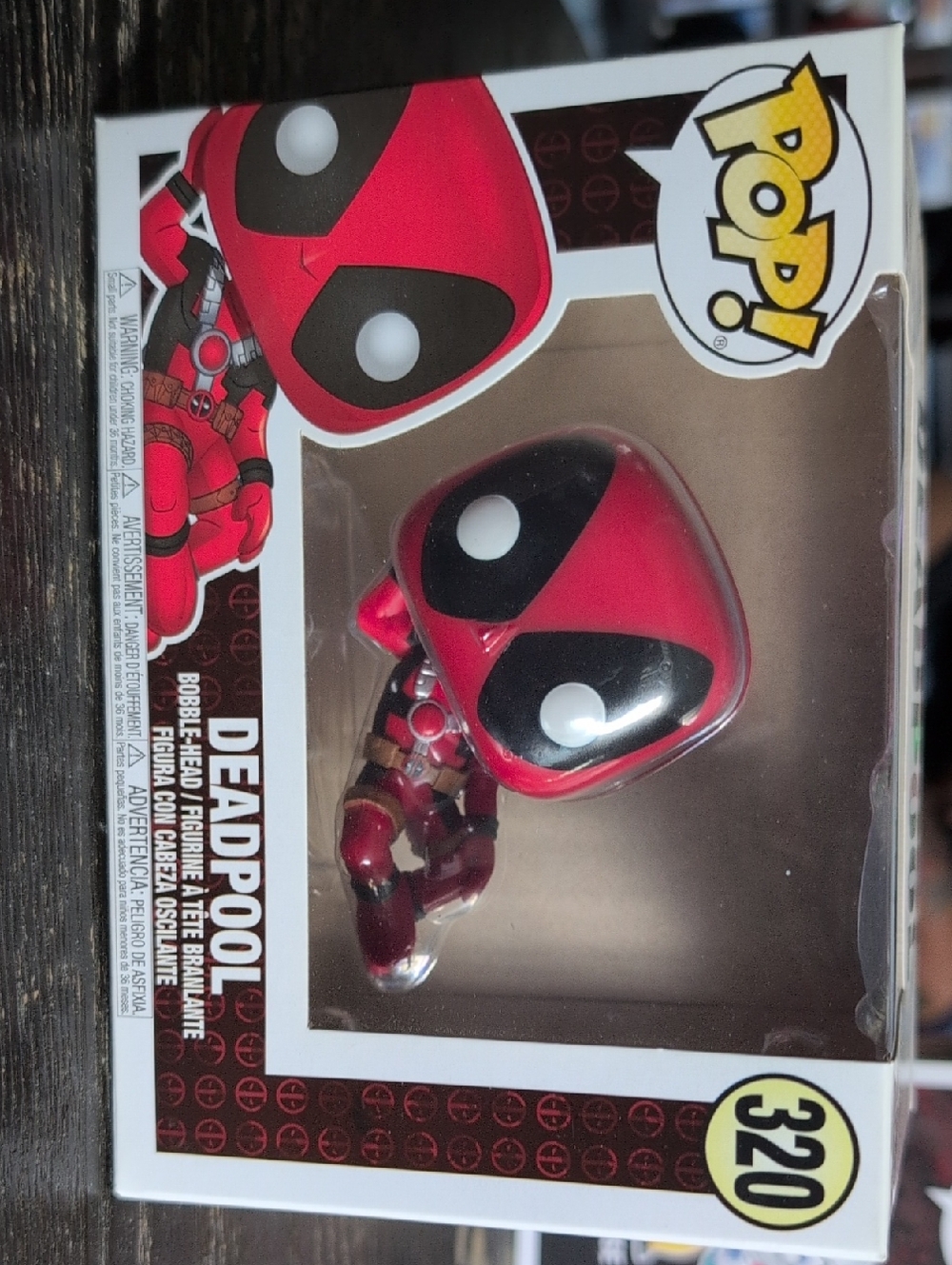 Funko Deadpool Vinyl Figure - Red & Black